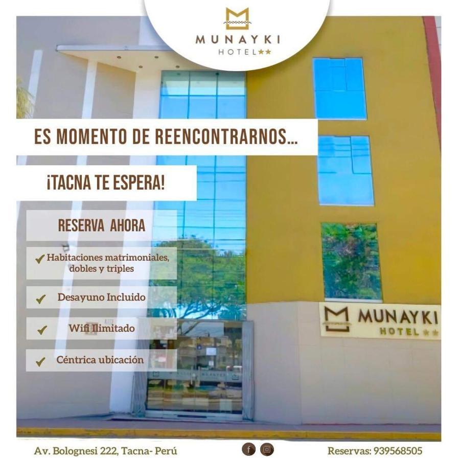 Munayki Hotel Tacna Exterior photo